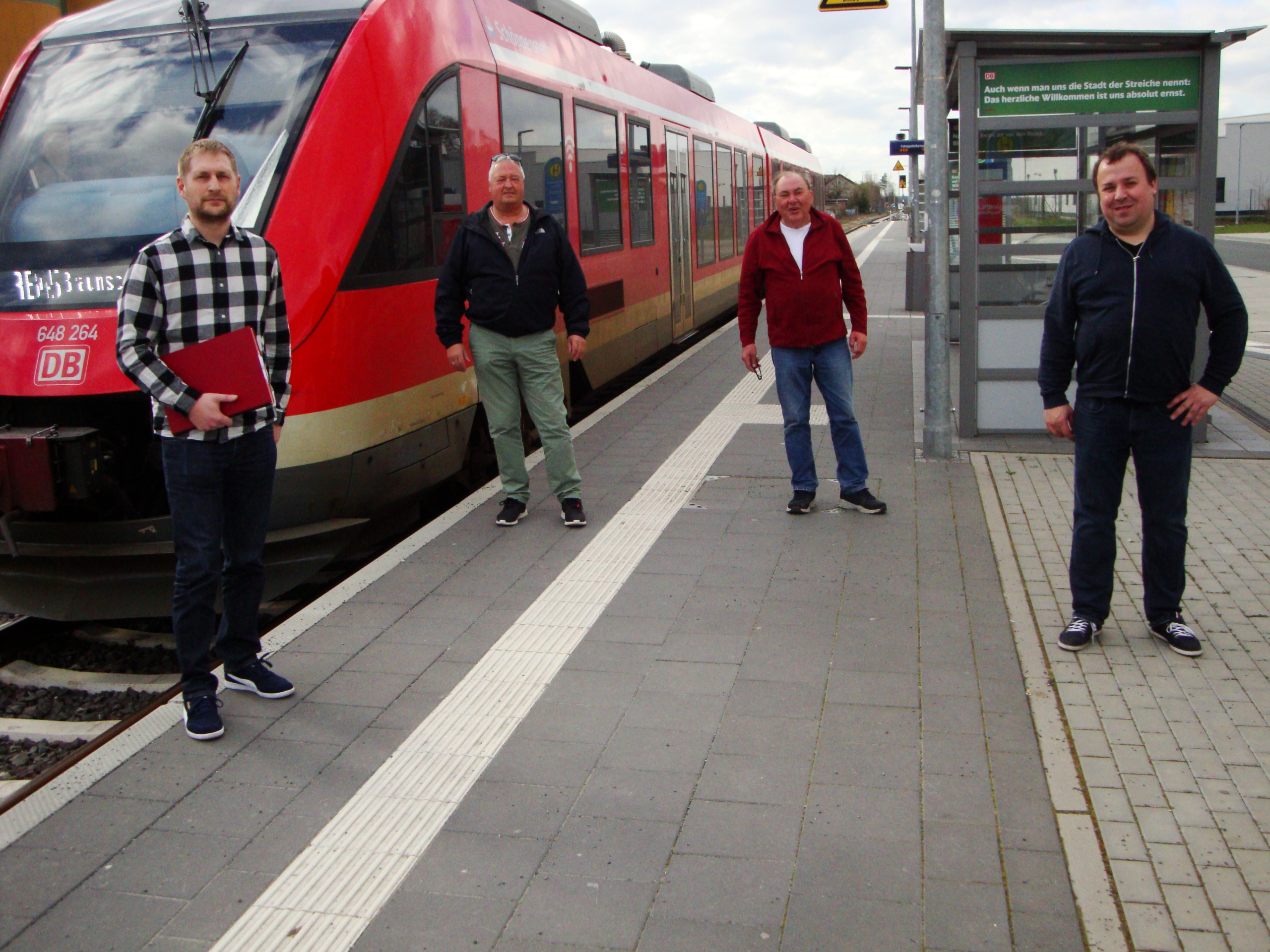 Die Neugestaltung des Bahnhofes in Schöppenstedt ist ein Erfolg